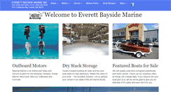 Desktop Screenshot of baysidemarine.com
